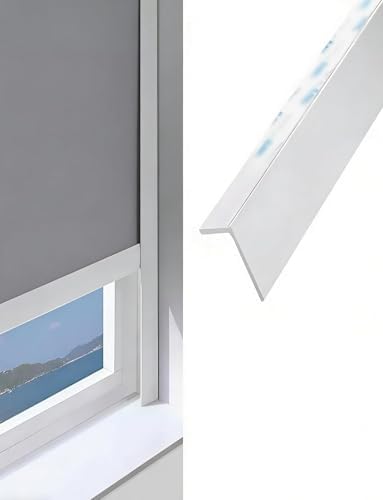 Room Blackout Self-Adhesive Curtain Light-Blocking Strip – 1 Piece(Milk,80cm/31.4in) by Unknown