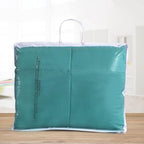 SUPERIOR All Season Down Alternative Comforter, Cal King, Turquoise - Image 4