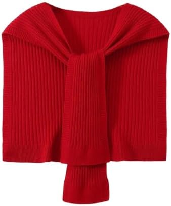 Womens Merino Wool Wrap Shawl Windproof Neck Cover Warm Winter by Unknown