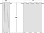 NICETOWN Blackout Living Room Curtain 102 inch Length - Grommet Thermal Insulated Cold & Heat Blocking Window Treatment Sound Reducing Drape for Bedroom (Beige, 1 Piece, W66 x L102) - Image 2