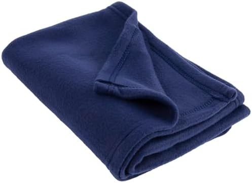 (24 Pack) Bulk Fleece 50x60 Throw Blankets for Wedding Favors, Homeless Women, Men, Homes, Bed, Sofa, Couch, Office, Pet Blankets, Travel | Soft Warm Lightweight Throw Blankets in Bulk (Navy) - Image 2