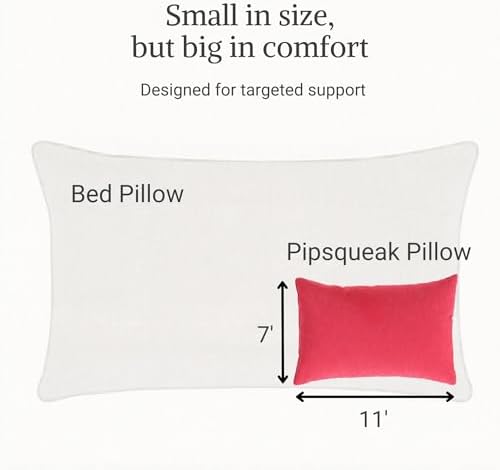 Pipsqueak Travel Pillow - Small, Mini, Tiny - 11 x 7 in, Microfiber - Image 2