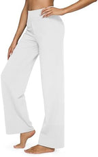 G4Free Yoga Pants for Women Wide Leg Pants with Pockets High Waisted - Image 4