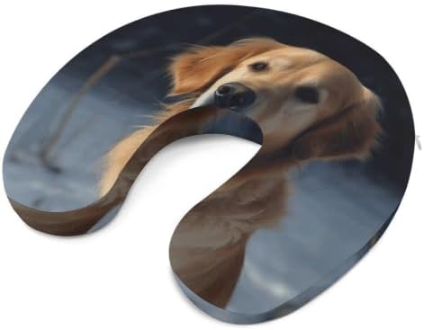 Neck Pillow, Soft Comfortable U Shape Memory Foam Travel Pillow - Image 6