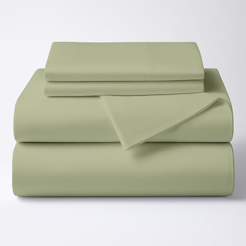 ARlinen 4 Piece RV Bunk Sheets 42 x 80, 10-Inch Deep Mattress, Sage by ARlinen