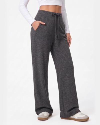 Liloak Womens Sweatpants Multi Pack Wide Leg Baggy Pants with Pockets - Image 2