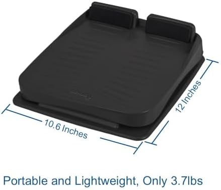 StrongTek Slant Board, ABS Plastic, Portable, 5 Angles 20°-50°, Non-Slip - Image 2