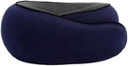 QUQUQ Travel Neck Pillow for Sleeping U-Shaped Cotton Pillow Portable Slow-Rebound Neck Support Comfortable(Blue,1pcs) by Unknown