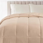 SUPERIOR All Season Down Alternative Comforter, Full/Queen, Ivory - Image 6
