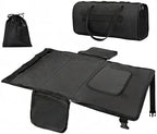 Inflatable Beds, Toddler Travel Bed, Toddler Airplane Bed, Lightweight Airplane Foot Hammock with Storage Bag, Adjustable Travel for Flights - Black by Unknown