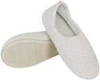 Women's Cotton Closed-Back Slippers with Non-Slip Sole,Indoor Comfort - Image 3