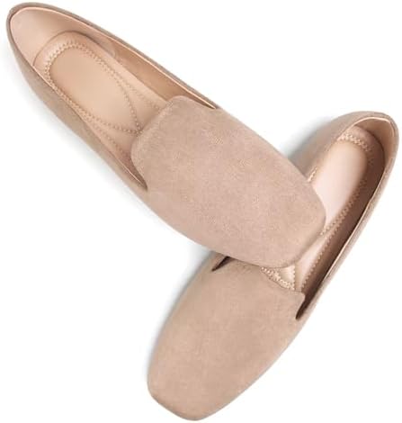 SAILING LU Women's Pointy Toe Ballets Flats PU Leather - Image 4