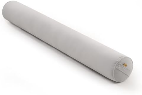 Body Pillow for Adults,Long Round Pillow,Big Cylindrical Pillow,Large Full Bolster Pillows for Side Sleepers (Silver Gray, 59"*7.87") by Ailuteie