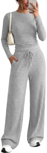 RUMIA Lounge Sets for Women Fall Outfits Sweater Cozy 2 Piece(S-2XL) by RUMIA-YourEverydayLuxury