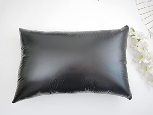 2pcs PU Waterproof Pillowcases With Zipper Pillow Protectors, Dust Proof, Grease Proof, Dog Proof, Extends Pillow Life, Utility Patent Leather Pillow covers, Beddings (Queen(20"*30"), Black) - Image 2