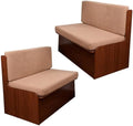 CRFATOP RV Dinette Cushion Covers Soft 4pc Camper Booth Seat Slipcover,20 by CRFATOP