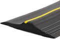 16.5Ft/5M Universal Garage Threshold Seal Strip Garage Door Bottom Weatherproof Strip Rubber DIY Weather Stripping Replacement Not Include Sealant/Adhesive (Black-Yellow Line) by ToLanbbt