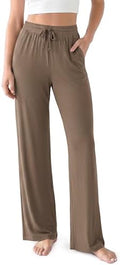 ODODOS Women's Lounge Pants with Pockets Drawstring Lightweight Loose Comfy Casual Pajama Pants-28/30" Inseam by ODODOS
