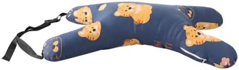Car Travel Pillow for Kids Adults X-Shaped Car Sleeping Head Support Soft Neck Pillow Head and Body Support Travel Pillow Cushion for Car Seat Pillow Car Aircraft Travel Pillow Headrest for Road Trips - Image 6