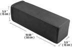 2 Pack Couch Arm Rest Pillow, 6''x6''x20'' Faux Leather Waterproof Cover, High Density Foam Armrest Cushion, Removable & Washable Elbow Support for Sofa, Bed, and Armchair (Black) - Image 6