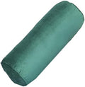 Tingting's Dream Smooth Velvet Long Bolster Pillow Sofa Cylinder Neck Pillow Round Cervical Roll Pillow Multifunctional Lumbar Waist Cushion (Blackish Green, 15×40cm/5.91"×15.7") by Unknown
