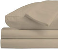 Pizuna 100% Cotton Split King Sheet Set 600 Thread Count Simply Taupe by Pizuna