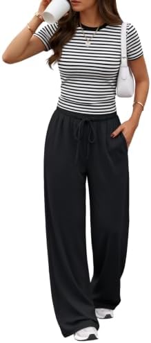 Trendy Queen Women's 2 Piece Matching Summer Lounge Set with Pockets by TrendyQueen