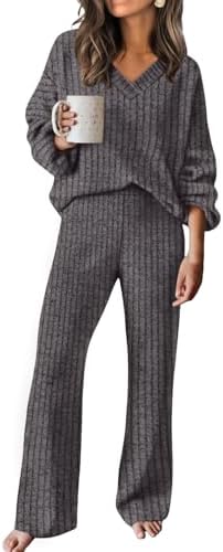 RUMIA Lounge Sets for Women Cozy Travel Matching Sweater Fall Outfits by RUMIA-YourEverydayLuxury