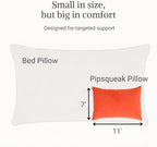 Pipsqueak Travel Pillow - Small, Mini, Tiny - 11 x 7 in, Microfiber - Image 2