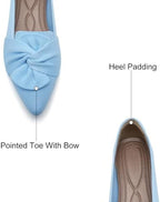 HIULYCENCE Flats for Women Pointed Toe Ballet Flats - Image 6