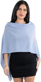 Velanio Cashmere Poncho for Women - 100% Mongolian Wrap & Dress Topper by VelanioCashmere