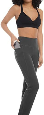 Jockey Women's Premium Pocket Slim Flare Yoga Pants - Image 3