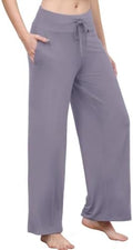 WiWi Bamboo Viscose Pajama Pants for Women Plus Size Cooling Bottoms S-4X by WiWi