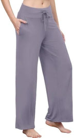 WiWi Bamboo Viscose Pajama Pants for Women Plus Size Cooling Bottoms S-4X by WiWi