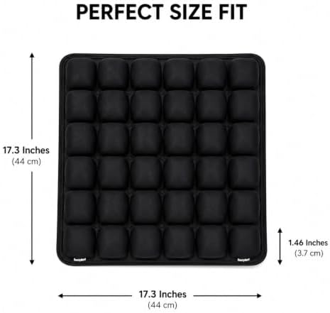 ComfyNest Inflatable Air Cell Seat Cushion for Airplane, Office Chair, Car - Image 2