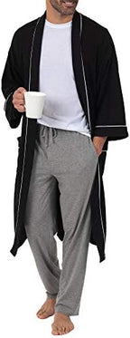 Fruit of the Loom Men's Extended Sizes Jersey Knit Sleep Pajama Lounge Pant (1 & 2 Packs) - Image 4