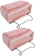 Bedside Hanging Storage Bag 2pcs with Pockets for Dorm Rooms by Ciieeo