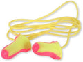 Howard Leight LL-30 Laser Lite Disposable Foam Corded Earplugs, Polyurethane Foam, One Size, Pink/Yellow (Pack of 100) by HowardLeightShootingSports