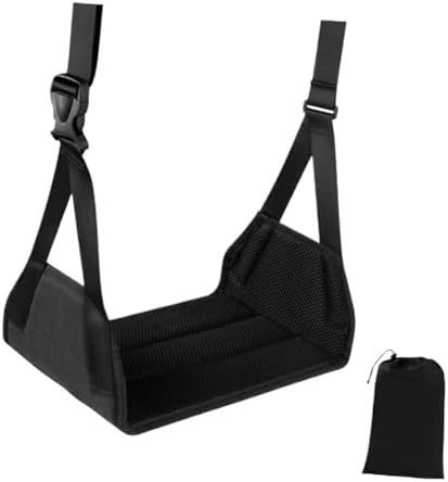 Airplane Footrest to Relax Your Feet Accessories Lightweight Portable Outdoor Leg Rest for Trip Home Air Plane Office for Airplane, Office, Under Desk, Car by Unknown