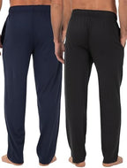 Fruit of the Loom Men's Extended Sizes Jersey Knit Sleep Pajama Lounge Pant (1 & 2 Packs) - Image 3
