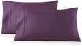 TREND BEDDING MART Oversize Pillow Case Extra Large Fits Even The Fluffiest Pillows The Pancake Pillow Extra Tall Pillowcase Luxury 100% Egyptian Cotton 600 Thread Count (Queen, Plum) by TREND+BEDDING+MART
