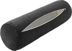 Neck Roll Pillow Case Cover Only - Cervical Pillowcovers with Zipper Cylinder Soft Bolster Pillowcases for Cylindrical Cushion(22,2pcs:90x20cm/35x8) by Unknown