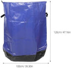Heavy Duty Moving Bag with Handle Pe Storage Tote 2pcs 47x39 Inch - Image 2
