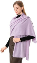 Cashmere Wrap Soft Knitted Scarf Stole for Women Airplane Travel Blanket Shawl 87x28 IN Extra Large Pashmina by Unknown