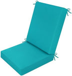 idee-home Outdoor Patio Dining Chair Cushion High Back by idee-home