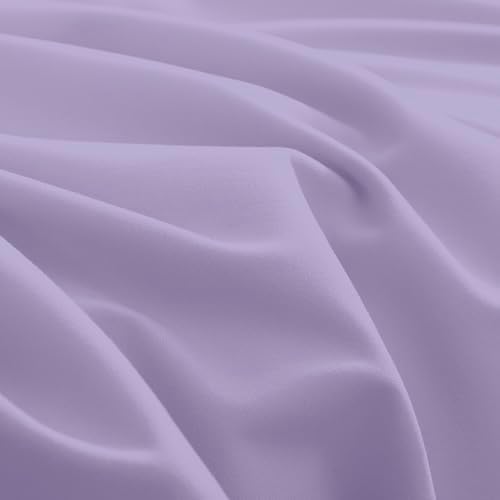 Mocassi Cal King Size 4-Piece Bed Sheet Set - 1800 Premium Hotel Quality Microfiber 18-24 Inches Extra Deep Pocket Fitted Sheet- Luxury Soft, Breathable, Wrinkle, and Fade Resistant, Lavender - Image 7