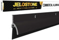2 Pack – 48'' Door Bottom Sweep with Drip Cap (Dark Bronze Anodized) – Fire Rated Weather Stripping Door Seal Draft Stopper with Eco-V Vinyl Insert for Exterior & Interior Doors, JS-NV345 by JELOSTONE