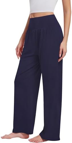 Kivdol 3PACK Women's Casual Loose Wide Leg Cozy Pants Yoga High Waisted Sweatpants Comfy Lounge Pants with Pants with Pockets - Image 2