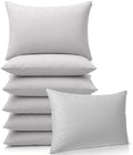 Kigley 6 Pack Mini Pillows Bulk Small Pillows 18"x13" Soft Travel Nap Pillow for Daycare Nap Time Pet Neck Lumbar by Kigley