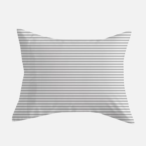 DOZ Pillowcase Set, 100% Viscose derived from Bamboo, Organically Grown, Buttery Soft, Silky, Breathable, Cooling, Oeko-TEX, High GSM, 2-Pack, Envelope Closure (King, Stripe) - Image 3